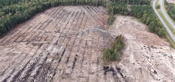 r l elliott logging and land clearing 75 acres in Charles City Virginia